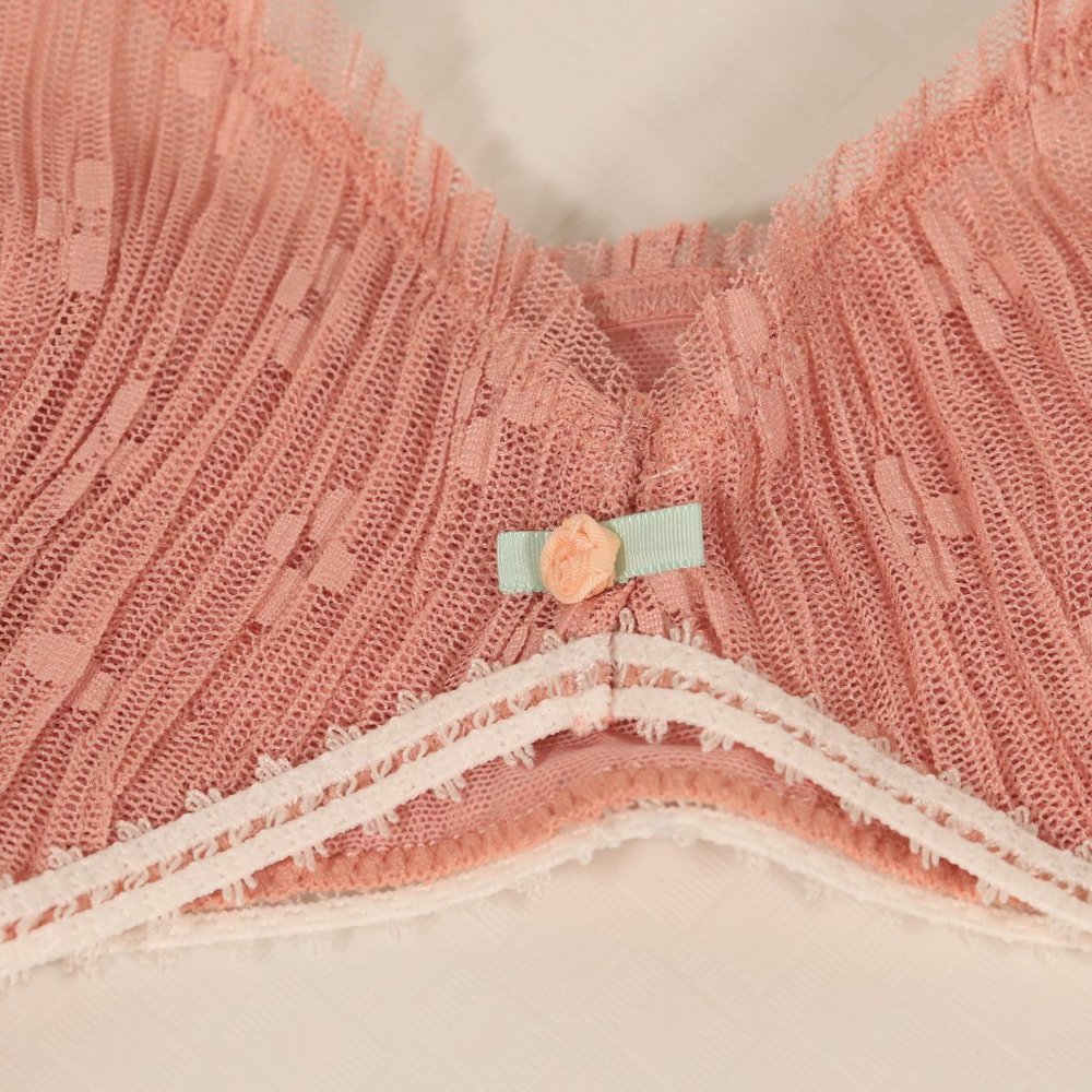 NWT Free People  Gabrielle Bralette in Pixie Nude - Picture 4 of 7
